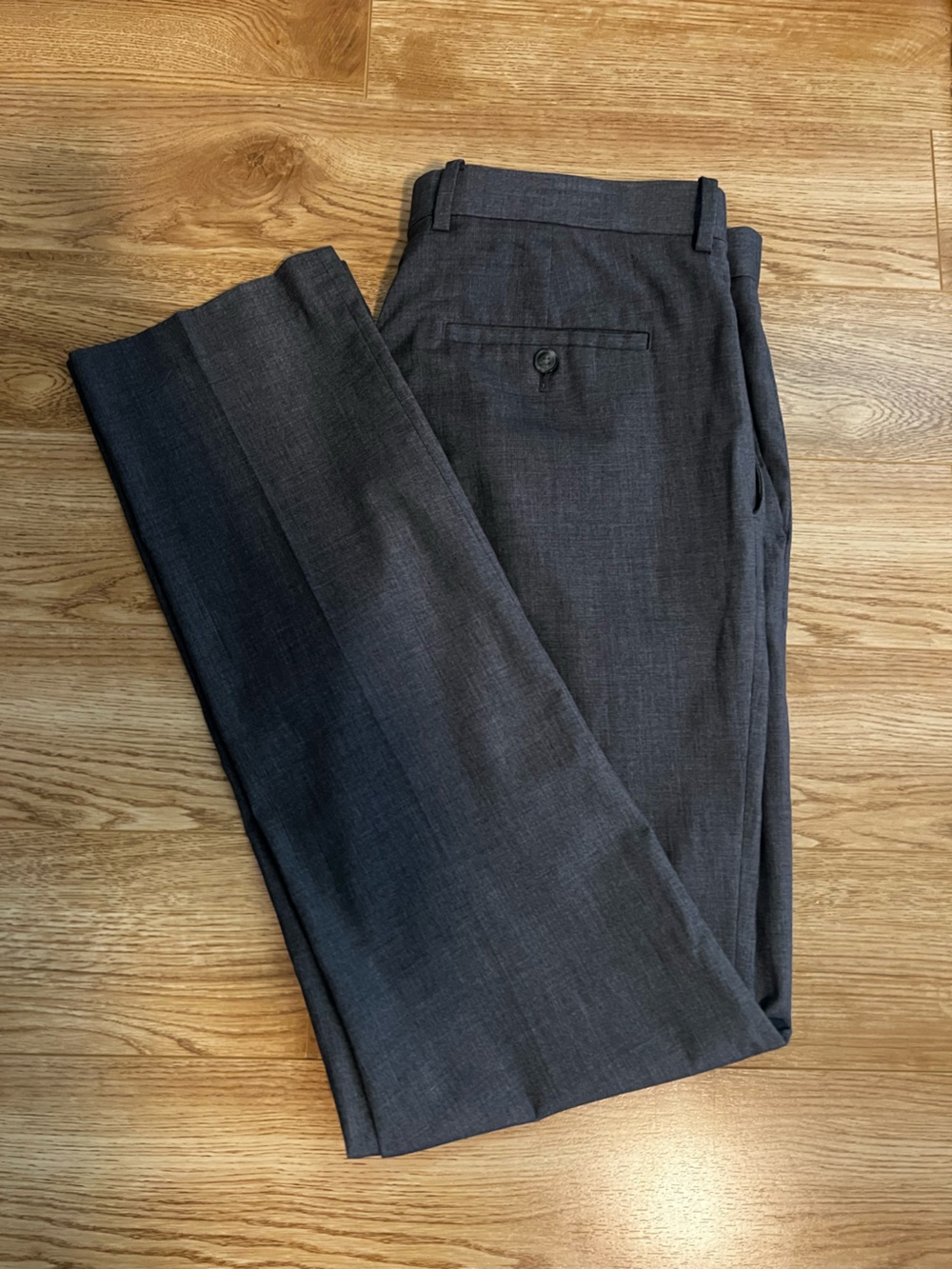 Perry Ellis Men's Gray Dress Pants